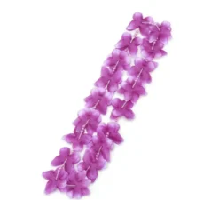Collana Hawaii lilla scuro da 55 cm