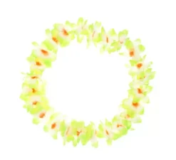 Collana Hawaii verde medio da 46 cm
