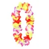 Collana media Hawaii gialla e rossa