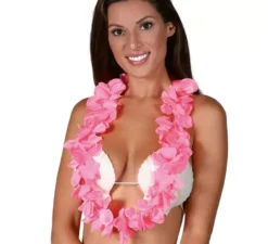 Collana neon hawaiana in colori assortiti