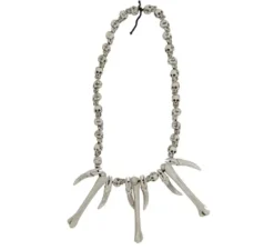 Collana uomo delle caverne con teschi