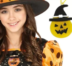 Collana Zucca con LED da 5 cm