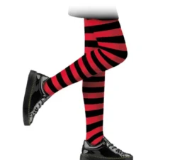 Collant da bambino a righe nere in vari colori