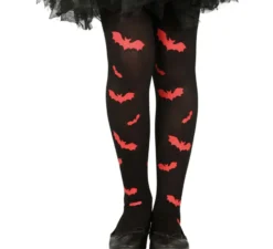 Collant pipistrello rosso per bambini