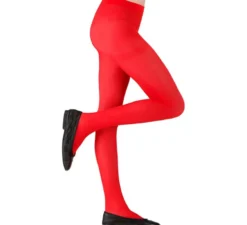 Collant rossi 40 DEN per bambine