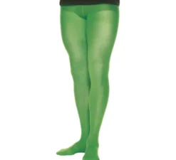 Collant verde liscio