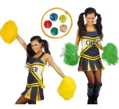 Colori assortiti in cartone 2 pom-pom