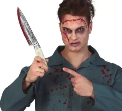 Coltello da Cucina con Sangue 33 cm