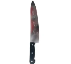 Coltello insanguinato da 35 cm