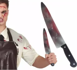 Coltello insanguinato da 35 cm