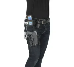 Confezione da 6 accessori per armi della polizia in plastica giocattolo