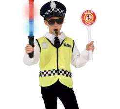 Confezione da 5 accessori per la polizia stradale