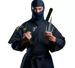 Confezione da 5 armi ninja giocattolo in plastica
