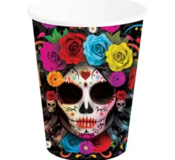 Confezione da 6 Bicchieri Colorati Catrina da 240 ml