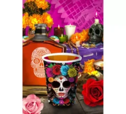 Confezione da 6 Bicchieri Colorati Catrina da 240 ml