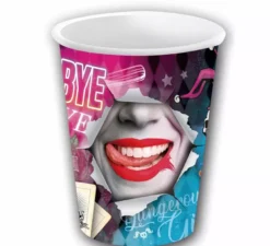 Confezione da 6 Bicchieri Dangerous Harlequin 240 ml (9 cm)