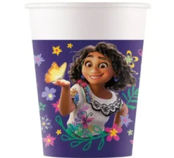 Confezione da 8 bicchieri di cartone da 200 ml Disney Charm