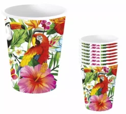 Confezione da 6 Bicchieri Hawaiani da 240 ml (9 cm)