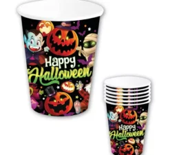 Confezione da 6 Bicchieri Little Monsters 240 Ml 9 cm