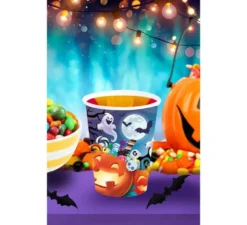 Confezione da 6 Bicchieri Zucca da 240 ml