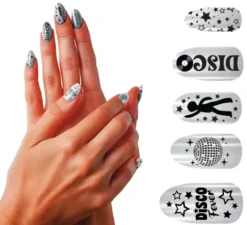 Confezione da 12 chiodi a disco con colla