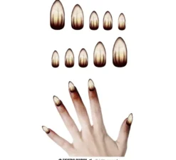 Confezione da 10 chiodi mannari con colla