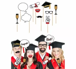Confezione da 10 figurine per Photocall di laurea