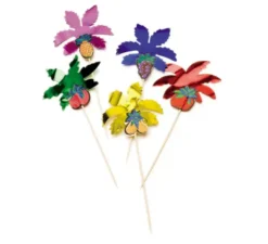Confezione da 144 Frutti di Palma Tropicale con punta da 15 cm