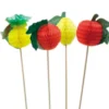 Confezione da 144 Frutti Spiedini Assortiti da 15 cm