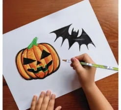 Confezione da 12 matite di Halloween da 18,5 cm