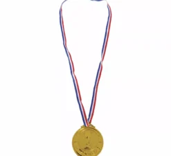 Confezione da 3 Medaglie: Bronzo, argento e oro, 7 cm