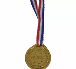 Confezione da 3 Medaglie: Bronzo, argento e oro, 4 cm