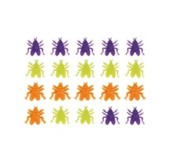 Confezione da 20 mosche decorative