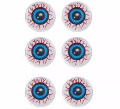 Confezione da 6 occhi terrificanti decorativi