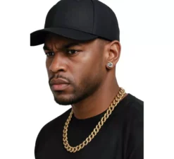 Confezione da 2 orecchini magnetici Rapper