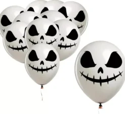 Confezione da 10 Palloncini Fantasma da 30 cm