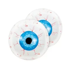 Confezione da 2 Palloncini Gonfiabili Occhio 4D Blu da 55 cm