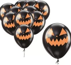 Confezione da 10 Palloncini Zucca da 30 cm