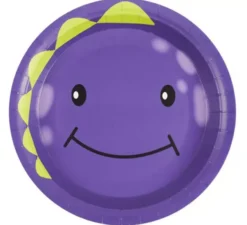 Confezione da 8 piastre viola mostro