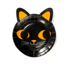 Confezione da 6 piatti Black Cat