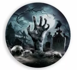 Confezione da 6 piatti da cimitero da 23 cm
