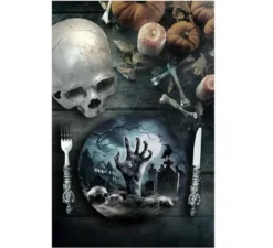 Confezione da 6 piatti da cimitero da 23 cm