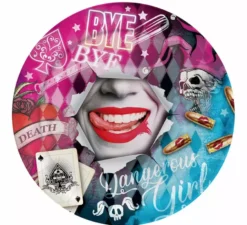 Confezione da 6 piatti Dangerous Harlequin da 23 cm
