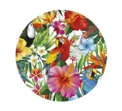 Confezione da 6 piatti hawaiani da 23 cm