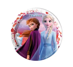 Confezione da 8 Piatti in Cartone Frozen 2 da 23 cm