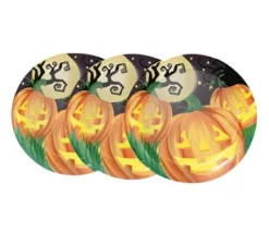 Confezione da 8 Piatti Zucca da 23 cm