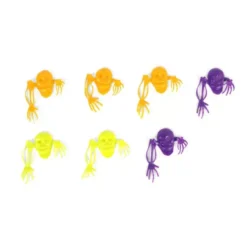 Confezione da 7 scheletri decorativi multicolori