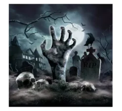 Confezione da 12 Tovaglioli Cimiteriali 33X33 cm