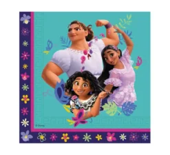 Confezione da 20 tovaglioli di carta Charm Disney 33 x 33 cm