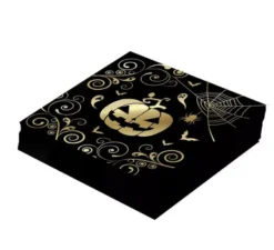 Confezione da 12 tovaglioli Zucca Oro 33X33 cm